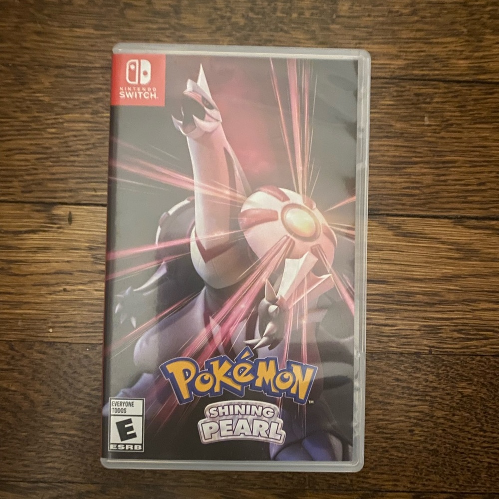 Nintendo Pokémon Shining Pearl - Black and Pink